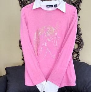 2/$20 Cat & Jack girls long sleeves tee. Size 16